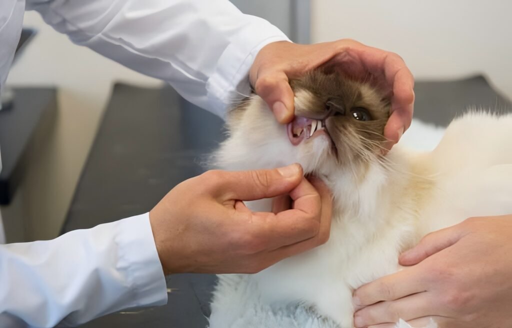 Veterinary Checkup for Cat Teeth